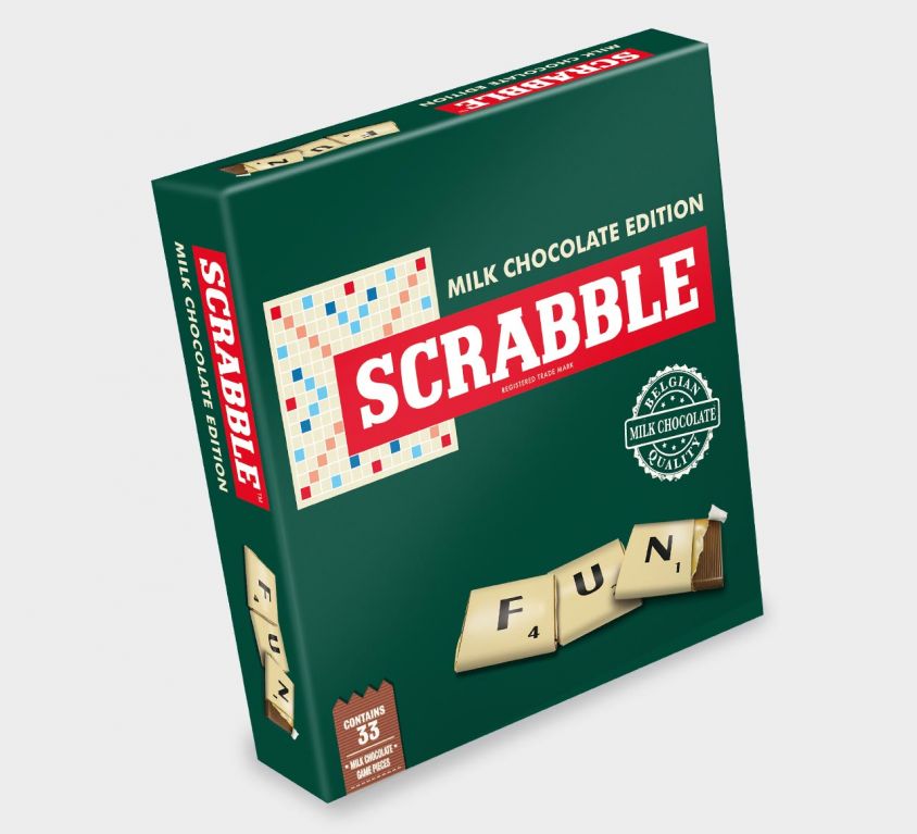 Scrabble® chocolate game