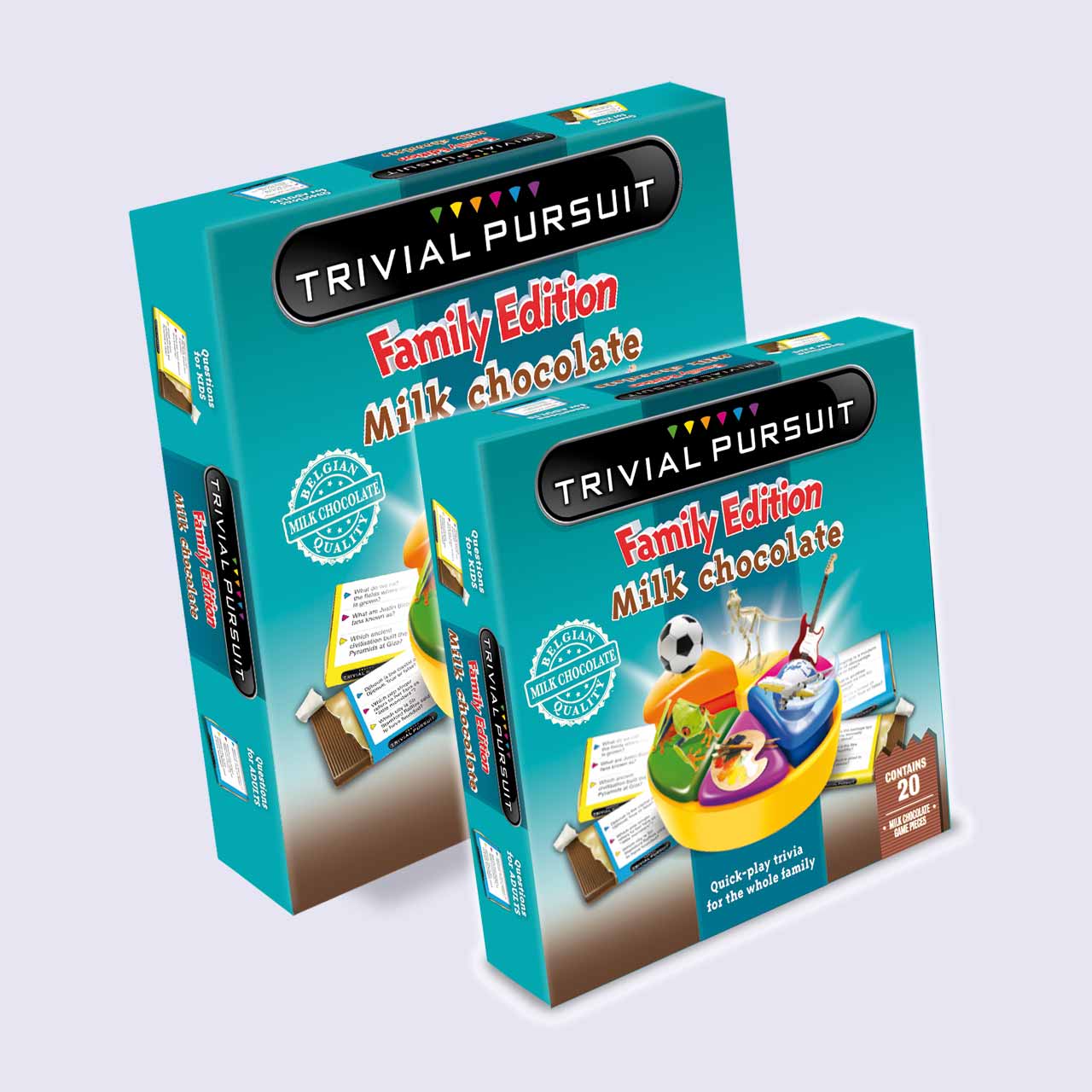 Trivial Pursuit Chocolat - Jeu de connaissances suisse