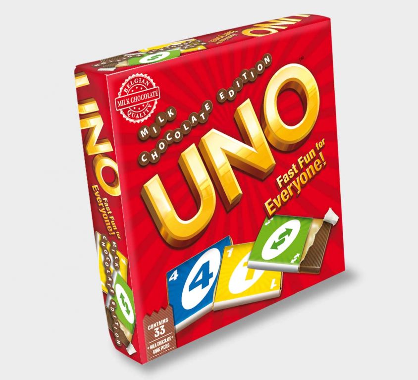 UNO chocolade spel