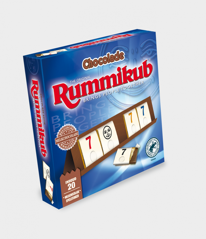 Rummikub chocolade spel Gamesformotion