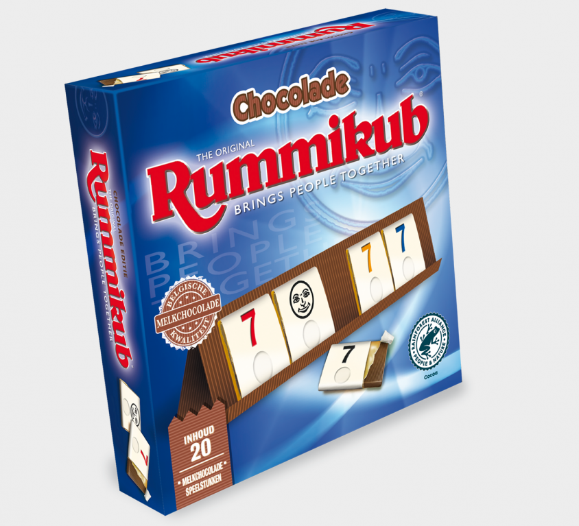 Rummikub chocolade spel